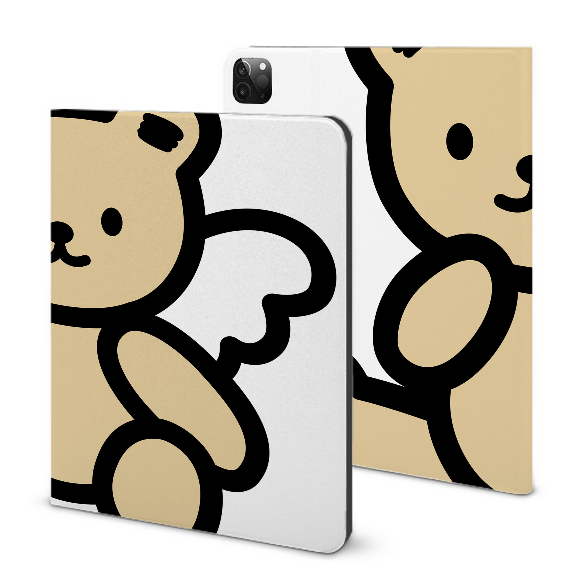 （画像用） Hello Kitty ハローキティ IPadケース ペンホルダー付き ブックスタイルデザイン